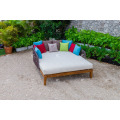 FLORES COLLECTION - Style de luxe chaud Poly PE Rattan Sun Rocks Outdoor Garden Furniture